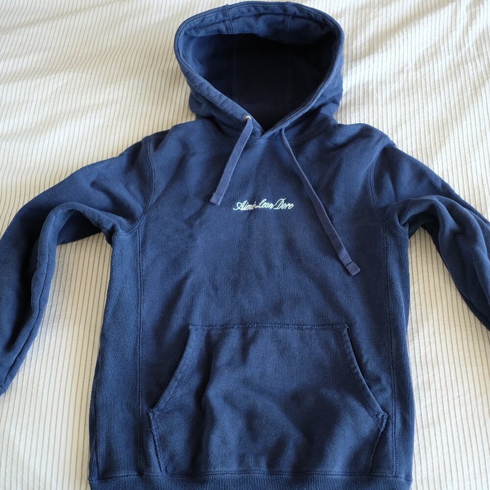 Aime Leon Dior Classic Navy Blue Hoodie - Small